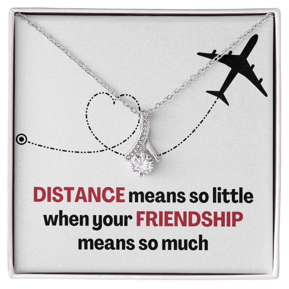 Distance Friendship Alluring Beauty Necklace
