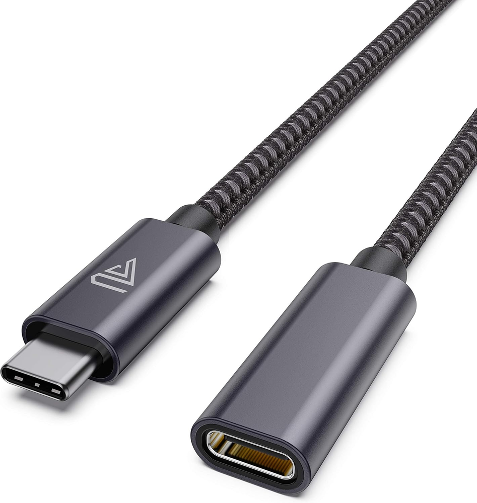 High-Speed USB-C Extension Cable 3.3Ft - 20Gbps 240W USB 3.2 Male to Female