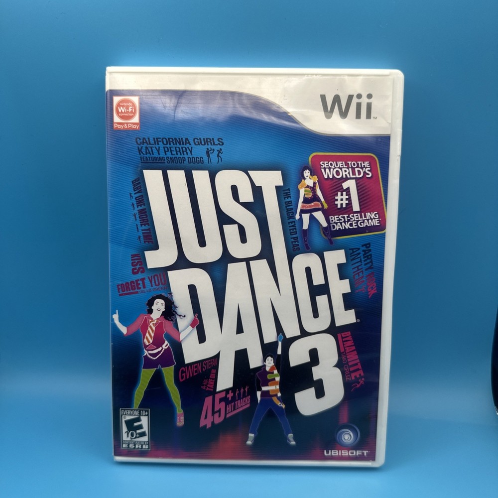 Just Dance 3 Nintendo Wii Game CIB Complete w/ Manual Ubisoft