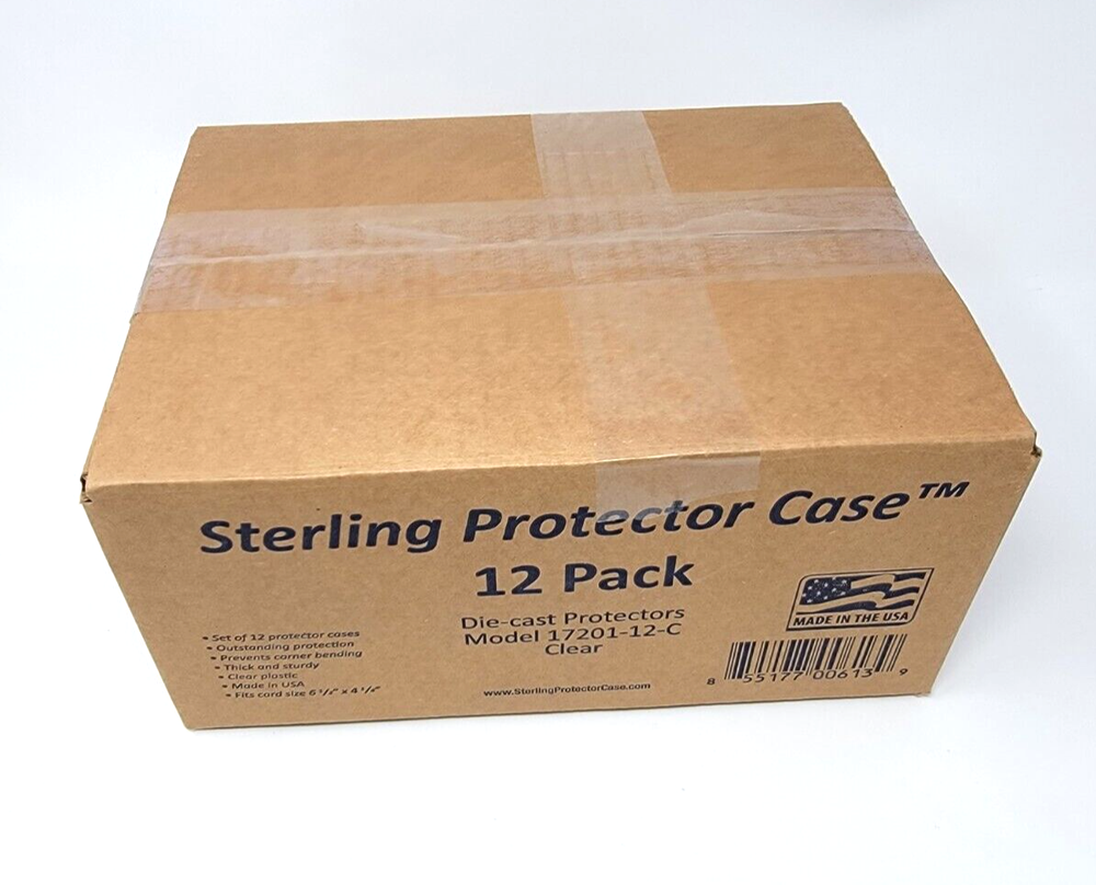 Sterling Protector Cases for Hot Wheels & Matchbox Mainline 12 pack 6.5