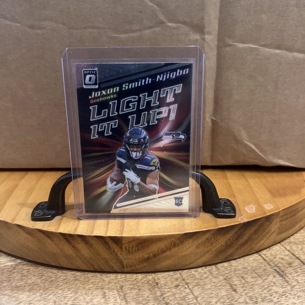 Jaxon Smith-Njigba RC 2023 Panini Donruss Optic Light it Up #LU-JSN Seahawks