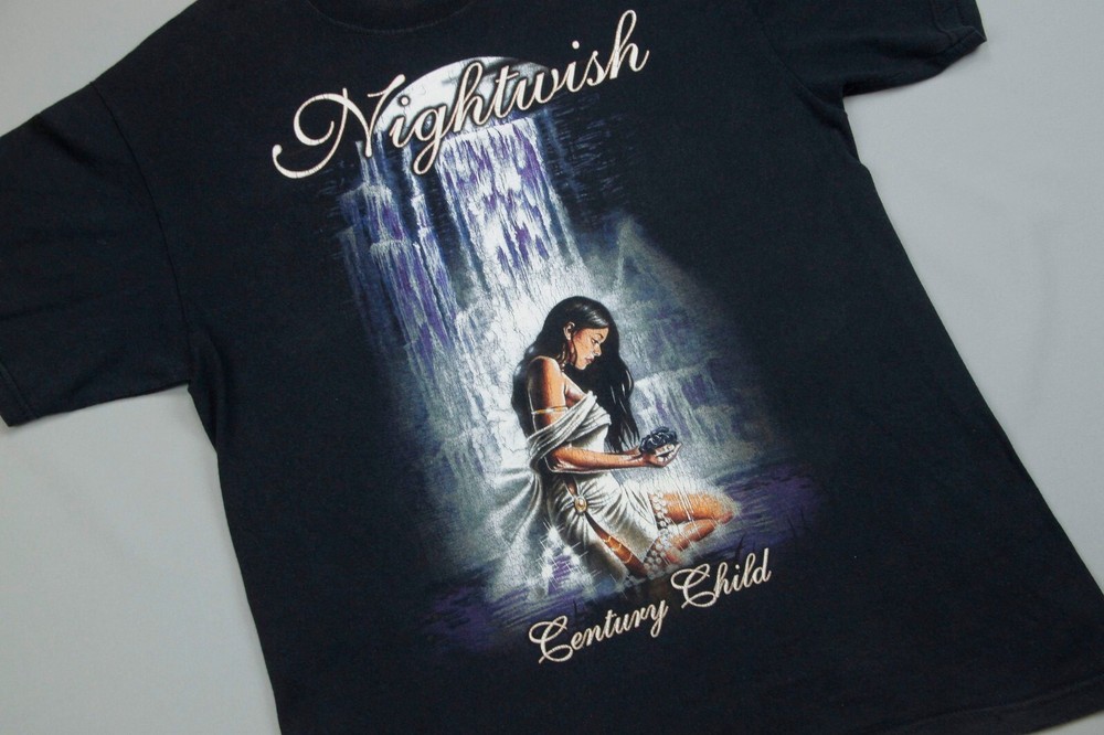 Nightwish Summer of Innocence Tour Reprinted Black Unisex T-Shirt S-2345XL