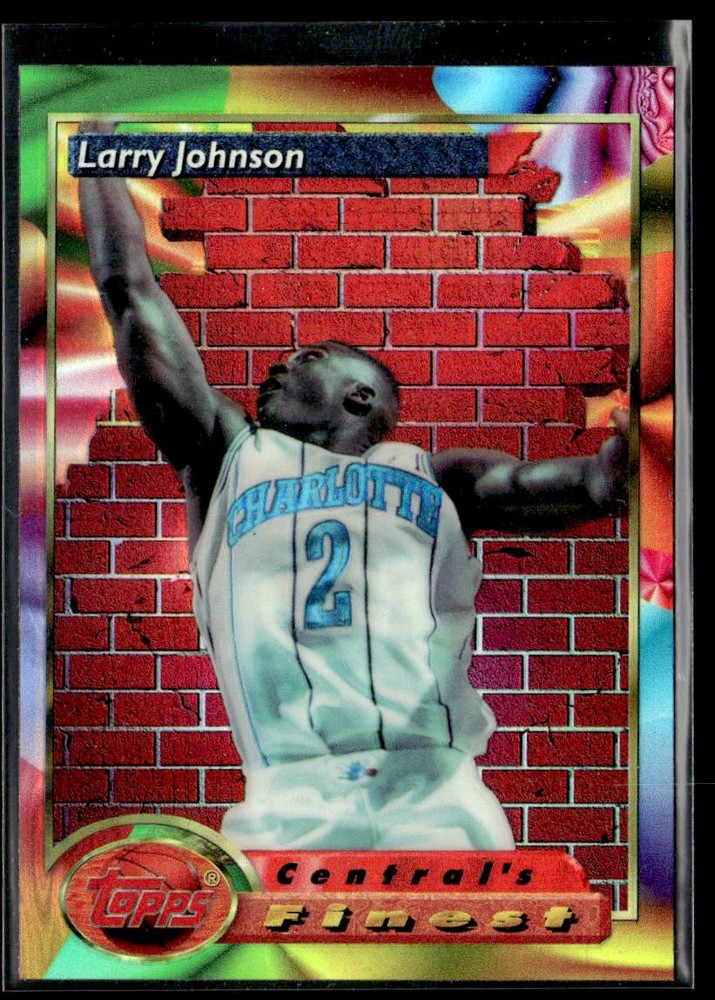1993-94 Finest Larry Johnson Refractors HS