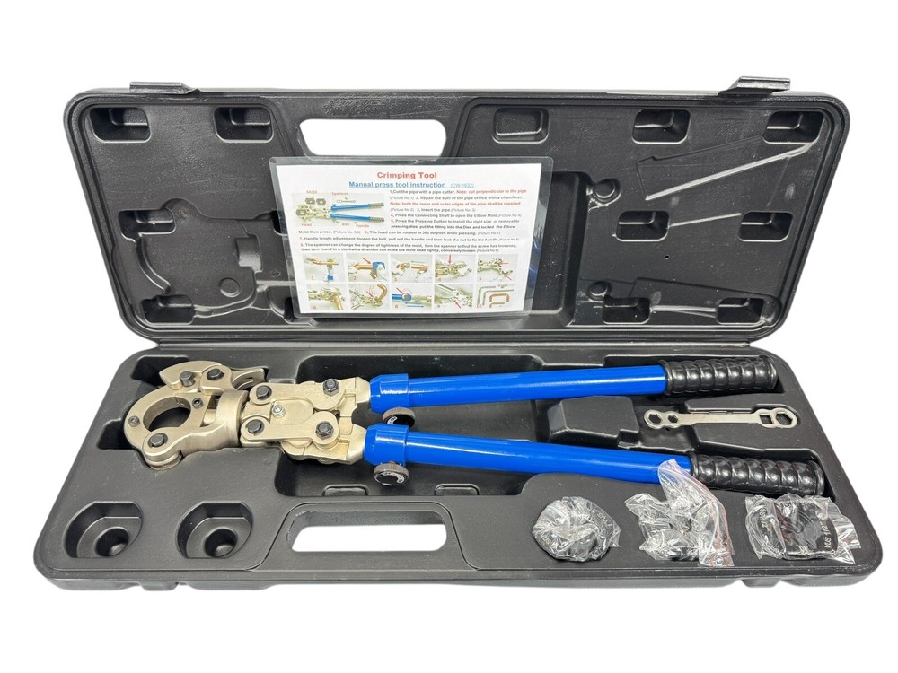 Pipe Press Crimping Tool, 1/2