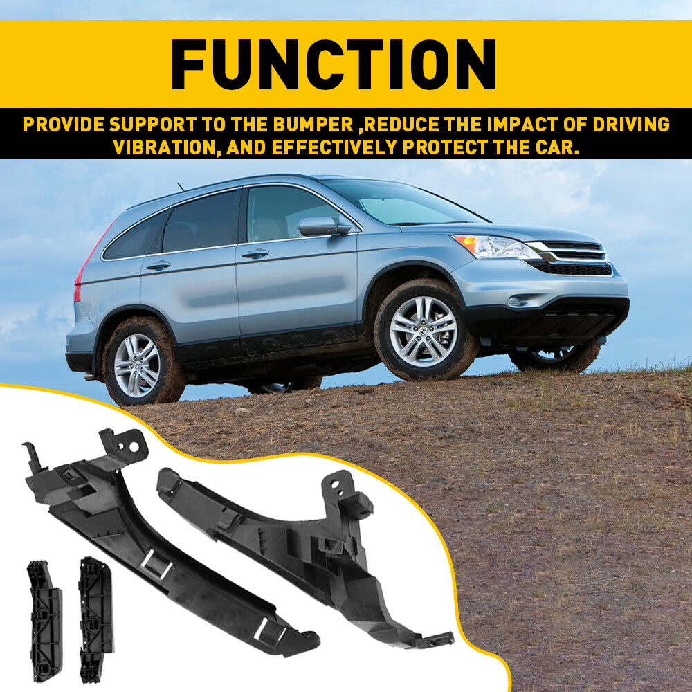 Front 4PCS For CR-V 2007-2011 CRV Headlight Bracket Bumper Beam Mount Support E