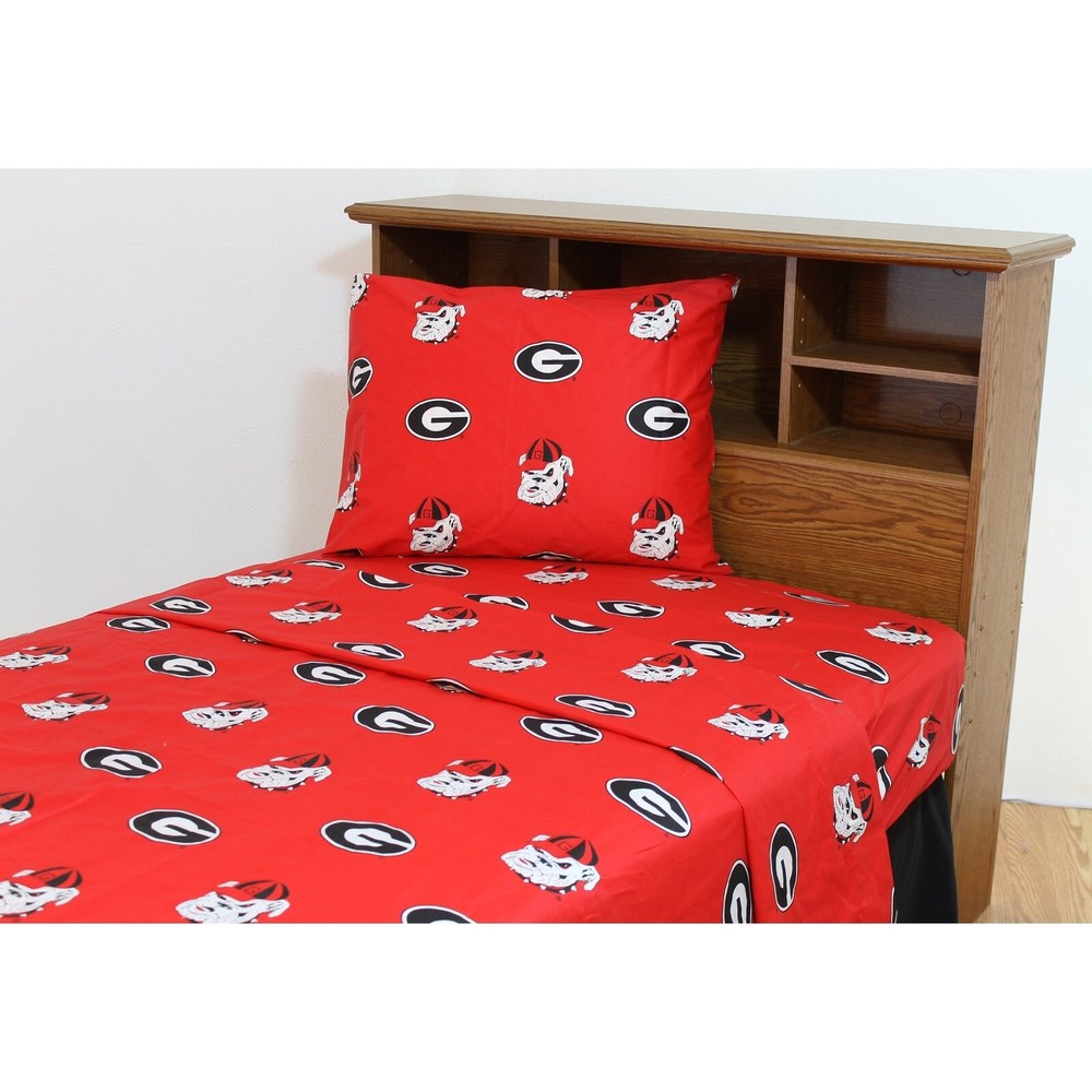 Georgia Bulldogs Bed Sheet Set