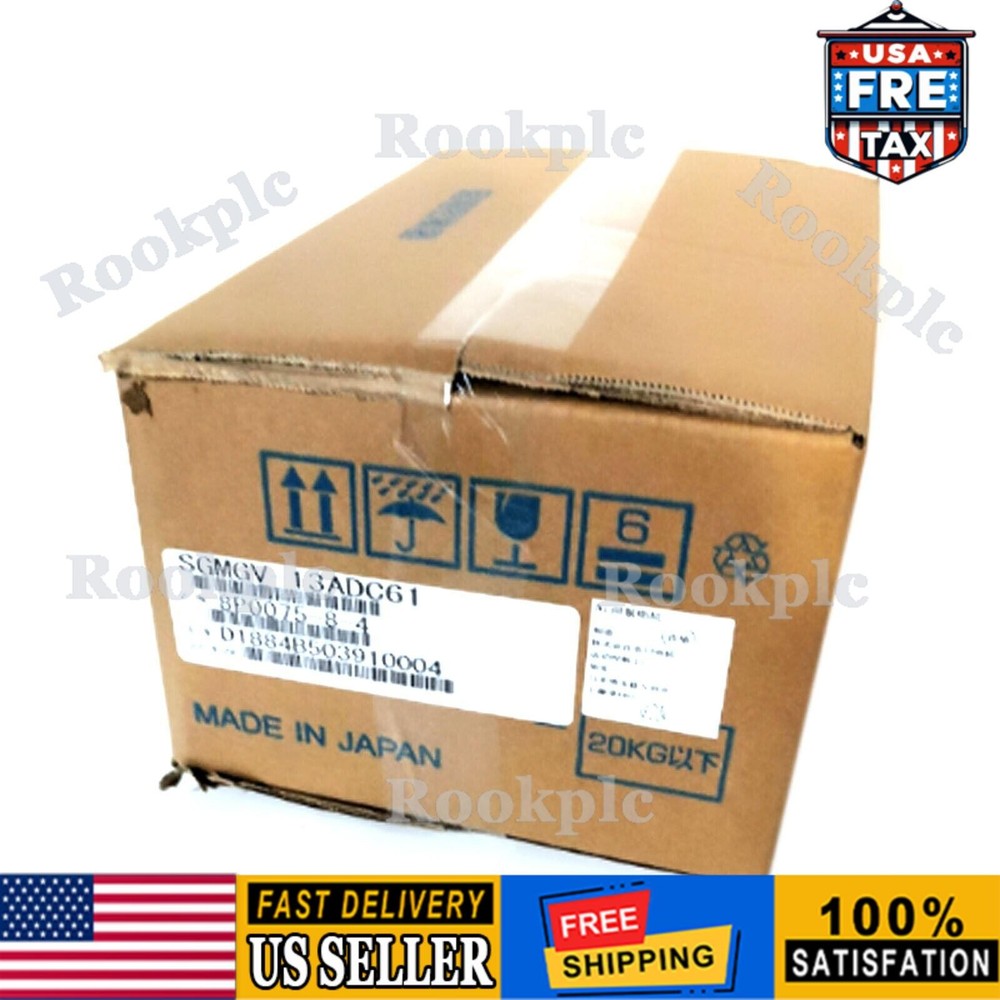 US FREE TAX 1PC   YASKAWA SGMGV-13ADC61 Servo motor