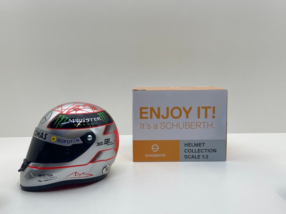Michael Schumacher 2011 300GP 1/2 Helmet (Platinum Edition)