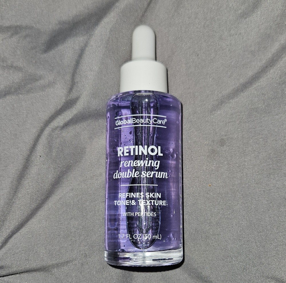 Global Beauty Retinol Peptide Renewing Serum 1.7oz New