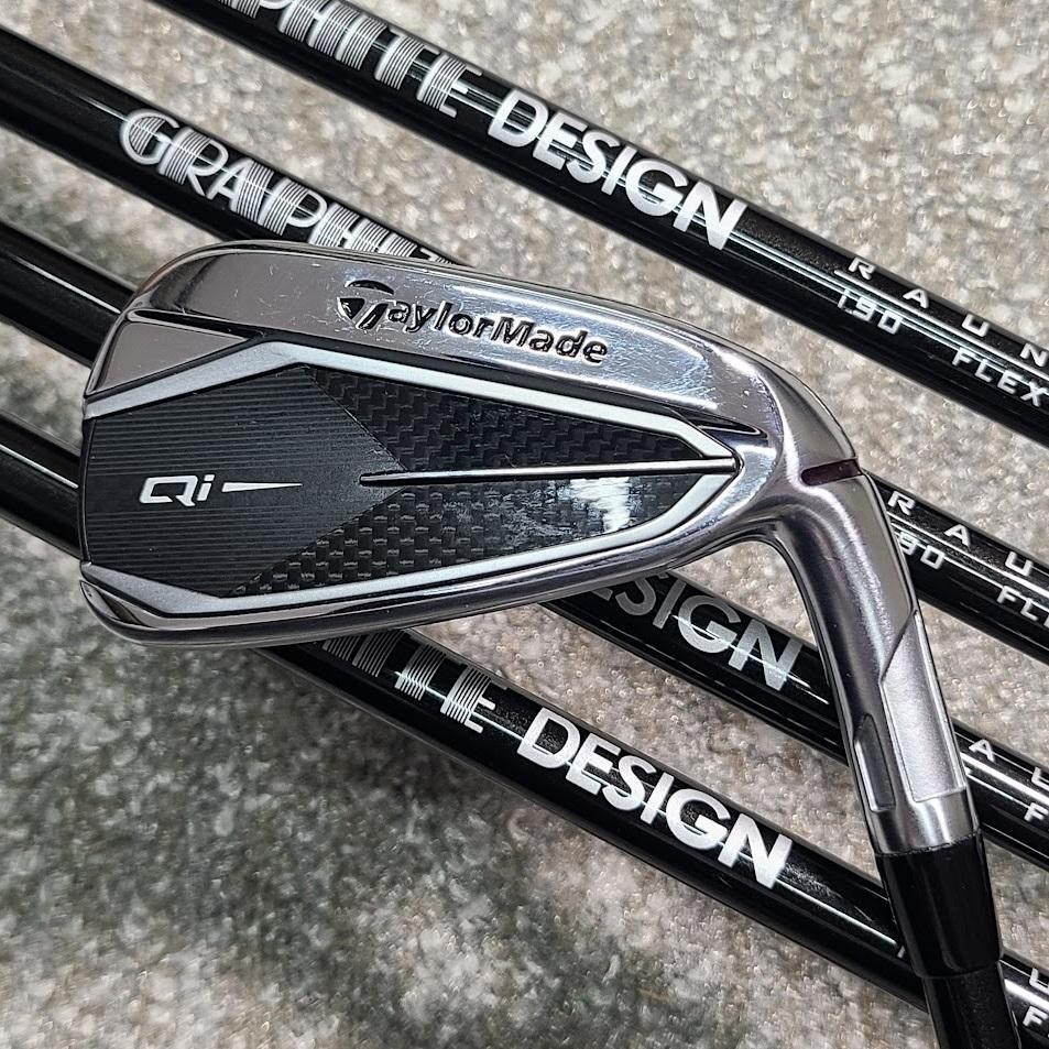 TaylorMade Qi Iron Set Carbon i90R 6-PW Right Hand Steel Shaft  