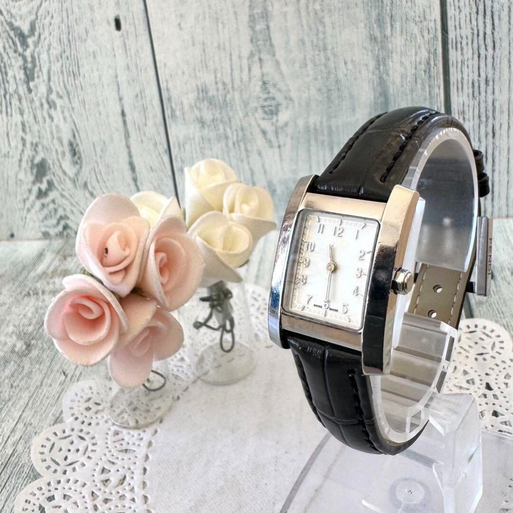 FENDI Watch 7000L White Used From Japan Check description