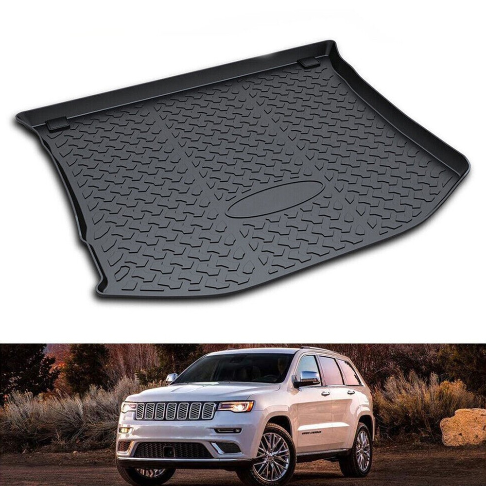 fit for Jeep Grand Cherokee 2011-2021 Car Black Floor Mat Trunk Cargo Liner