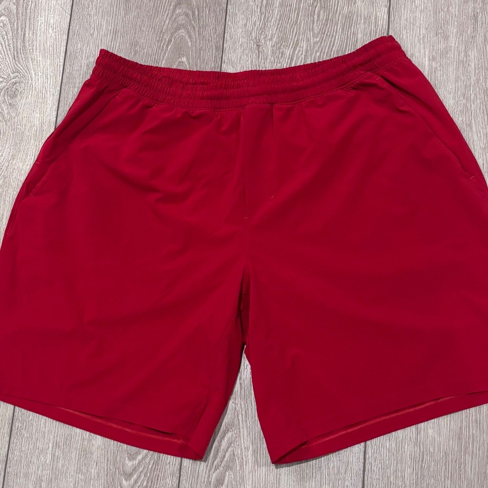 Lululemon Pace Breaker Shorts Mens XXL Red 9