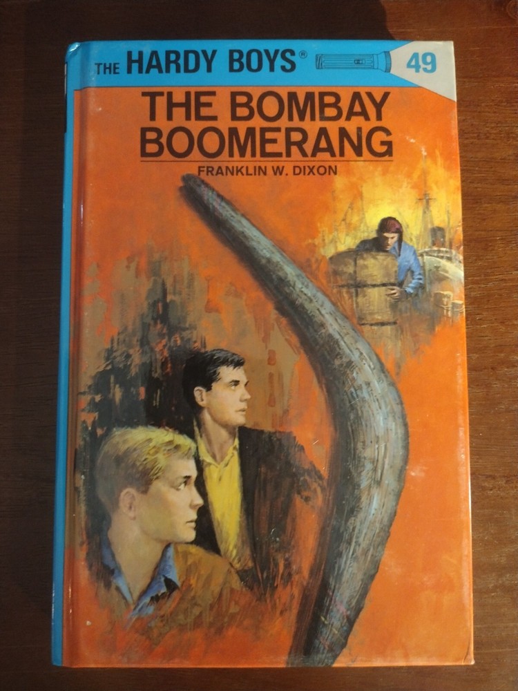THE HARDY BOYS - BOMBAY BOOMERANG #49 - HARDCOVER NEW