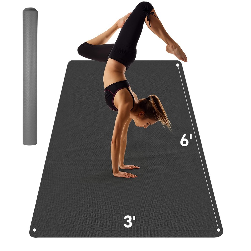 Best Extra Large Yoga Mat 6'x3'1/4