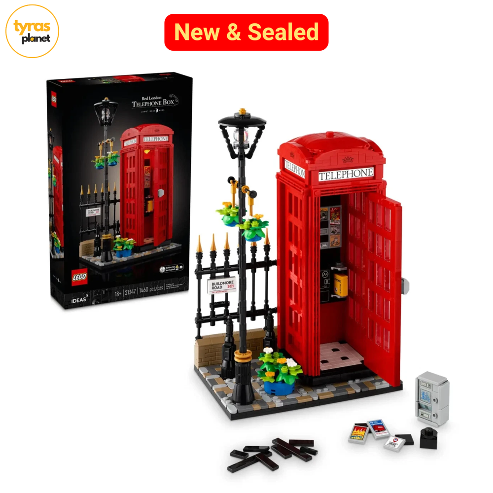 LEGO 21347 Ideas Red London Telephone Box Gift set - NEW SEALED