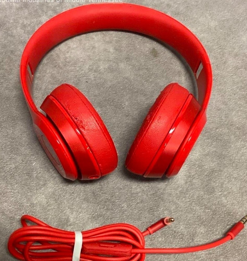 Beats by Dr. Dre Solo HD Over the Ear Wired Red Headphones