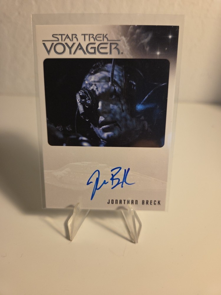 Jonathan Breck as Dying Borg Drone 2014 Star Trek Aliens Voyager Autograph Card