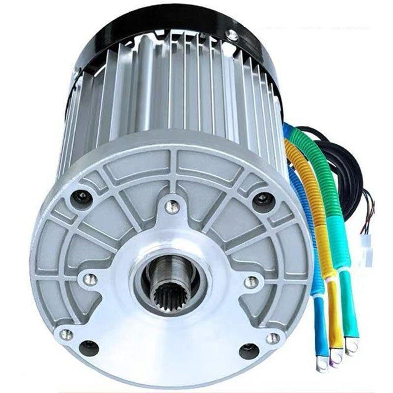 2023 60V/72V 3000W 4600RPM Brushless DC Motor for EVs