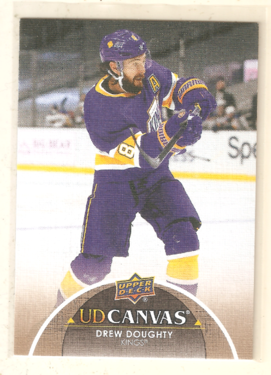 Drew Doughty 2021-22 Upper Deck Series 2 UD Canvas Insert #157 Kings