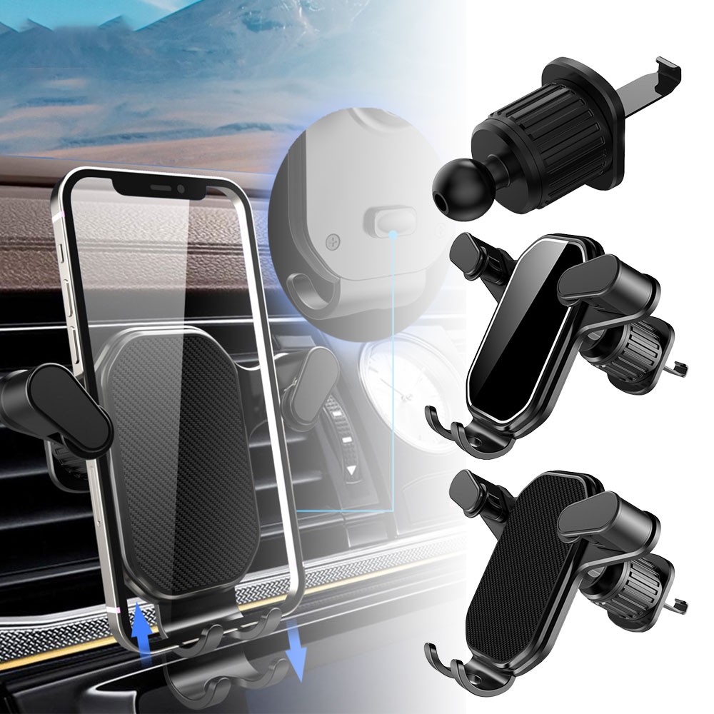 Universal Hook Car Holder Mount Stand Bracket Air Vent Mobile Phone Clip AN