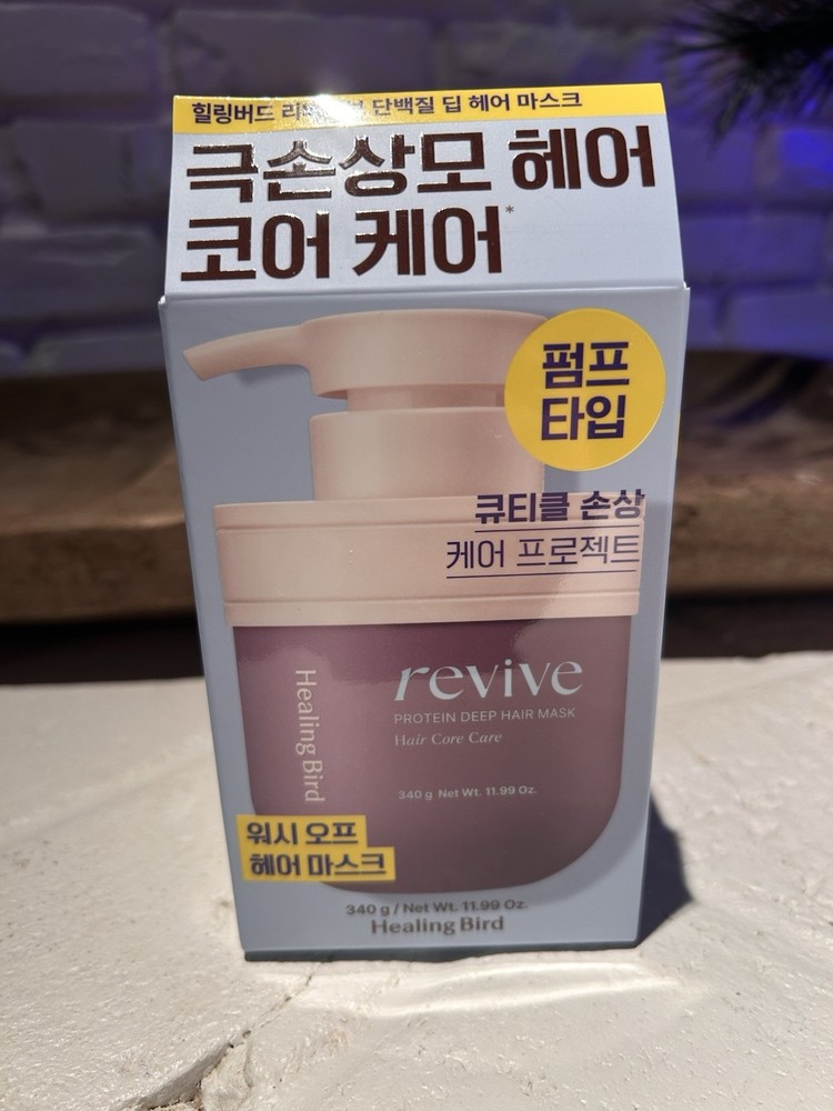 Healing Bird Revive Protein Deep Hair Mask Nourish Strengthen, 11.99 fl oz