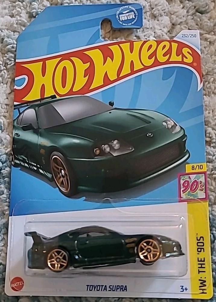 Hot Wheels Toyota Supra The 90's JDM Green