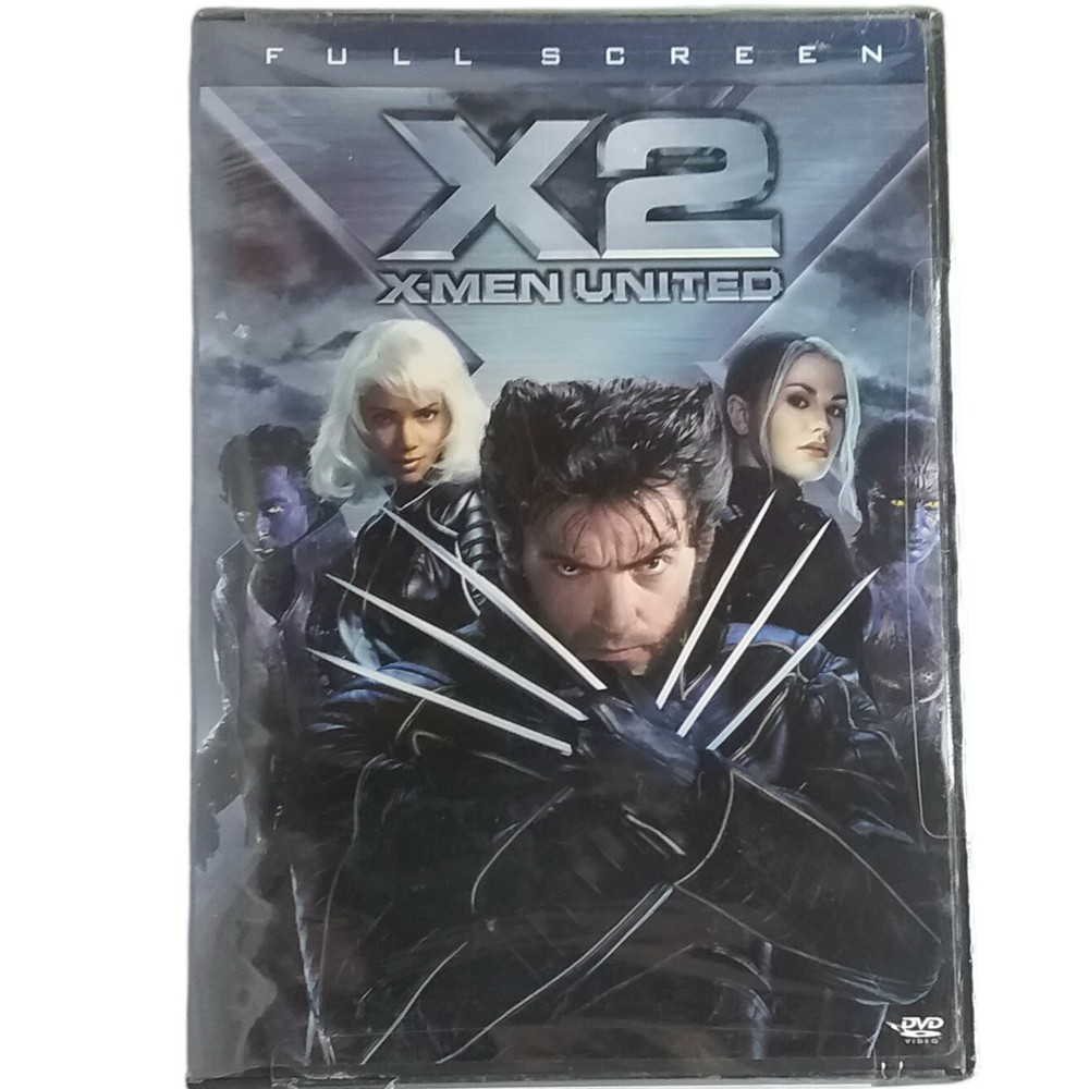 X2 DVD 2005 X-Men United Full Screen Edition New