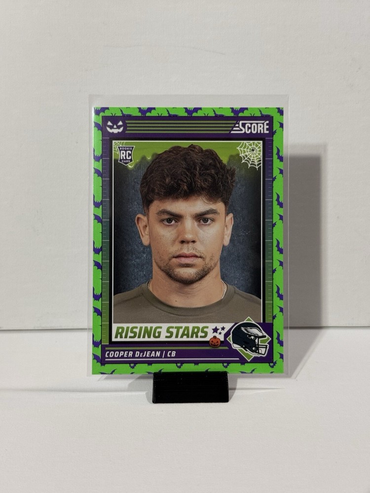 Cooper DeJean 2024 Score-A-Treat Rising Stars Green Bats (No. 13) Eagles