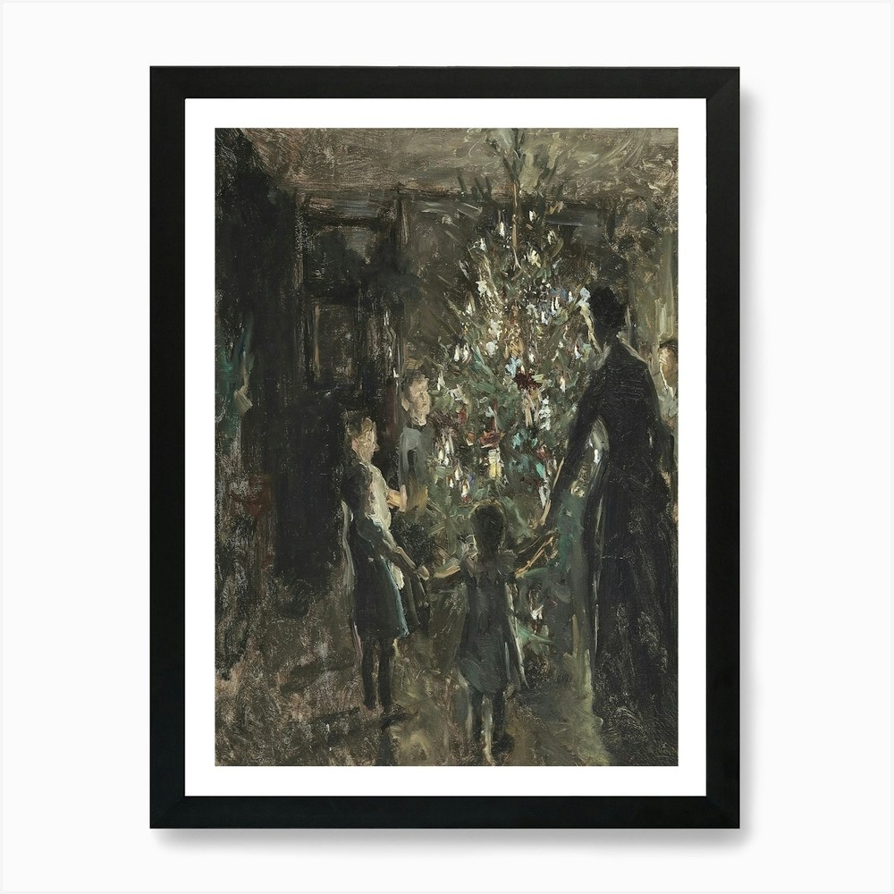 Christmas Tree 1 Art Print Framed Wall Art Poster Canvas Print Picture