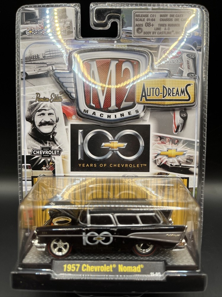 M2 Premium Edition 1957 Chevrolet Nomad 1:64 Diecast Car Auto-Dreams Collectible