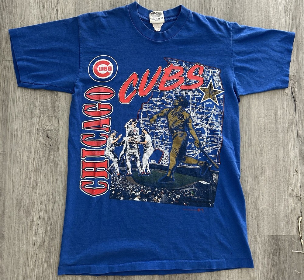 Vintage 1991 Chicago Cubs baseball Single Stitch graphic T-shirt