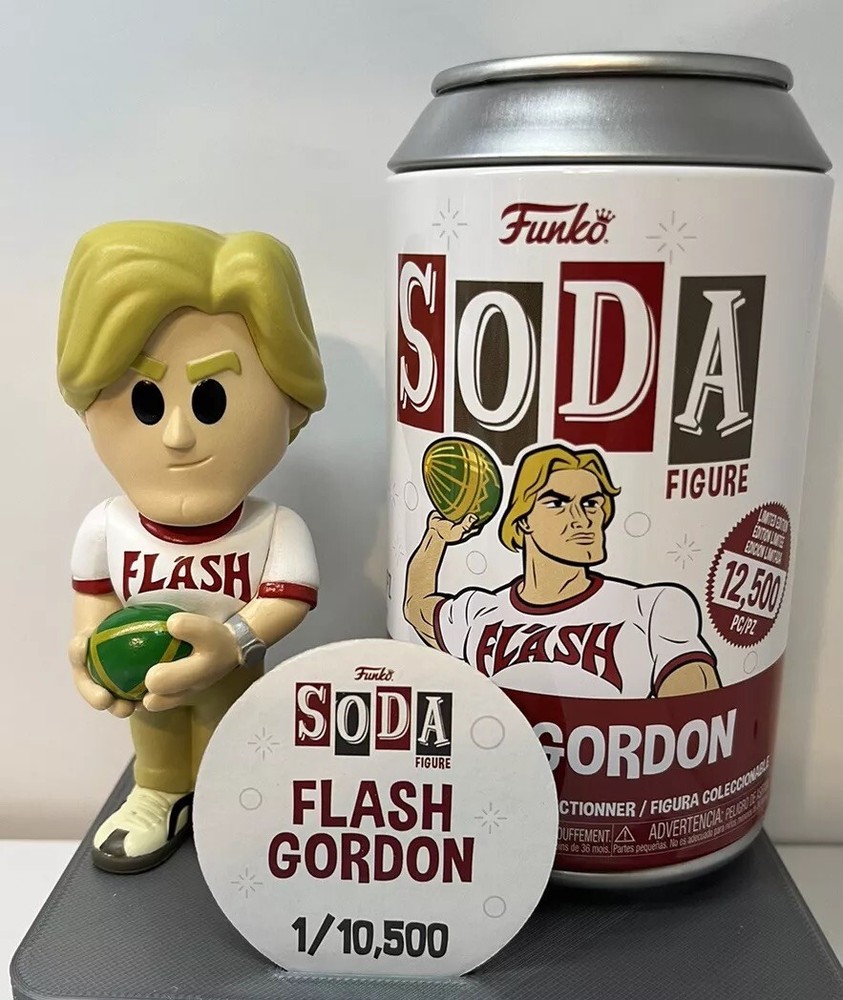 Funko Soda Flash Gordon Limited Edition Figure Football DC Comics Common