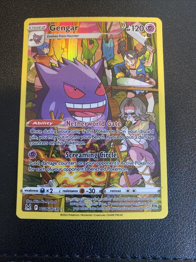Pokemon TCG Gengar Trainer Gallery TG06/TG30 from Lost Origin Set
