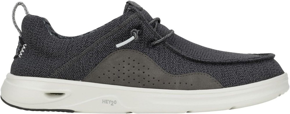 Hey Dude h20 Hey20 Monument Grey Mesh Men's Loafer Slip On Water Resistant Shoes