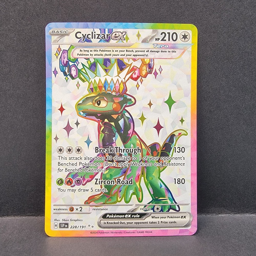 Cyclizar ex 228/191 Surging Sparks Ultra Rare Full Art Pokemon