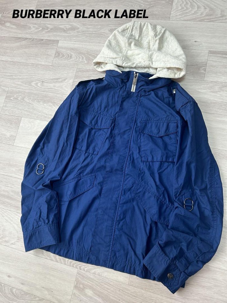 Burberry Black Label Hooded Jacket L F/S from Japan