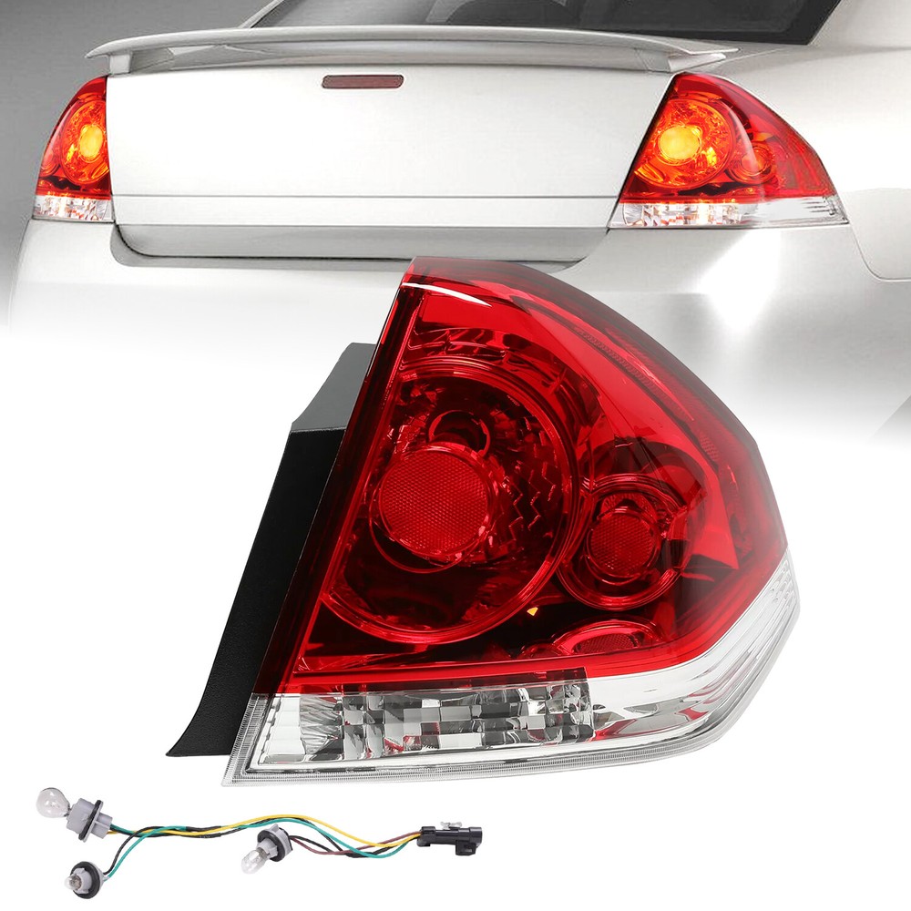 Passenger Side Tail Light Taillamp For 06-13 Chevrolet Impala 14-16 Limited