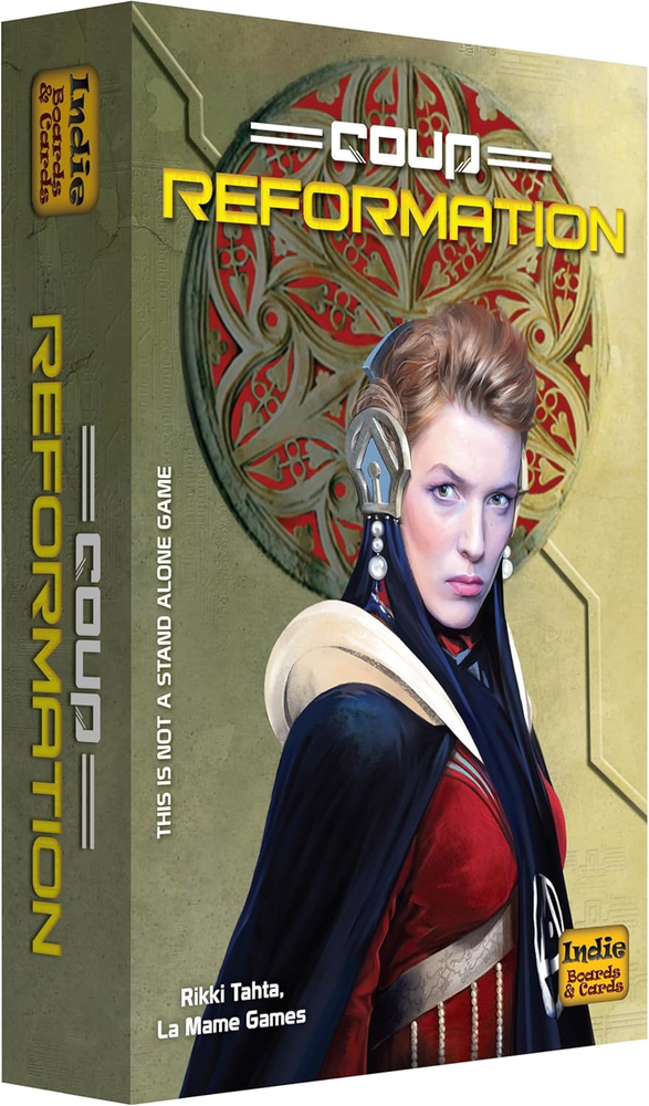Coup Reformation 2Nd Ed. Card Game Expansion - Strategy & Social Deduction in Qu