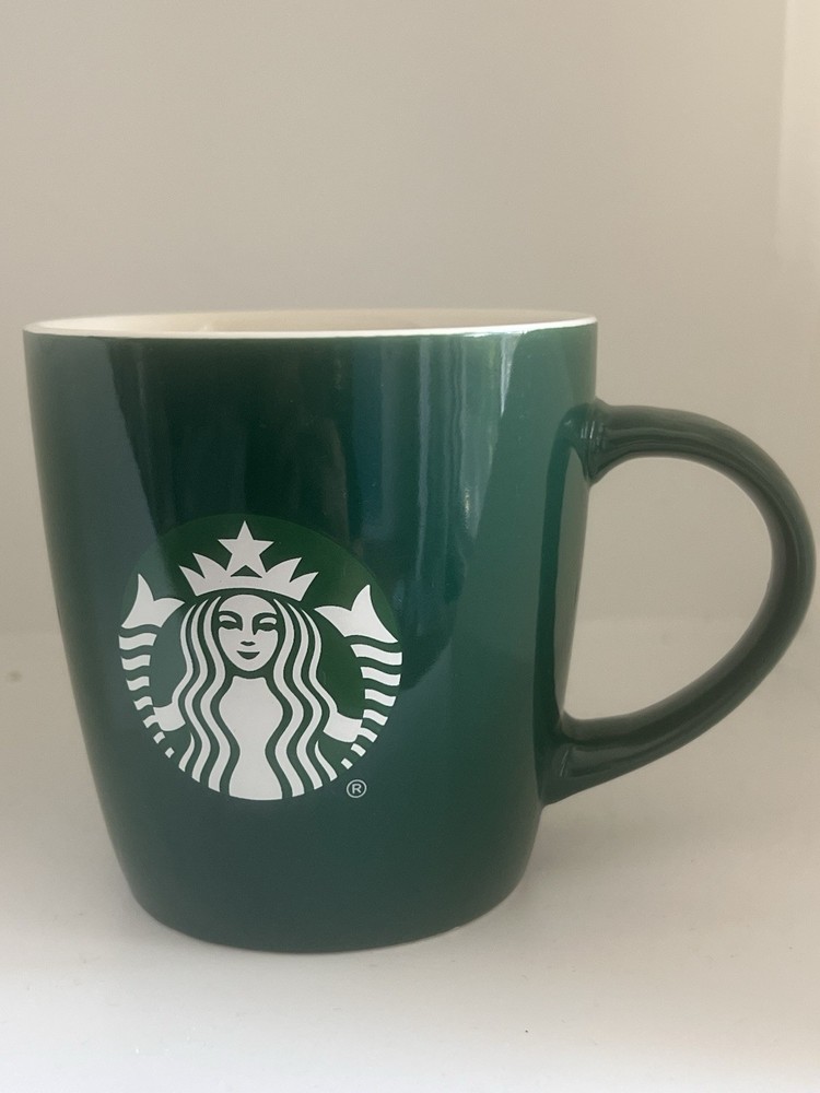2021 Starbucks Mermaid Siren Logo 12 oz Green Tea Coffee Mug