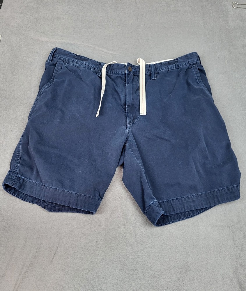 Polo Ralph Lauren Shorts Mens 40 Blue Preppy Academia Outdoor Relaxed Fit