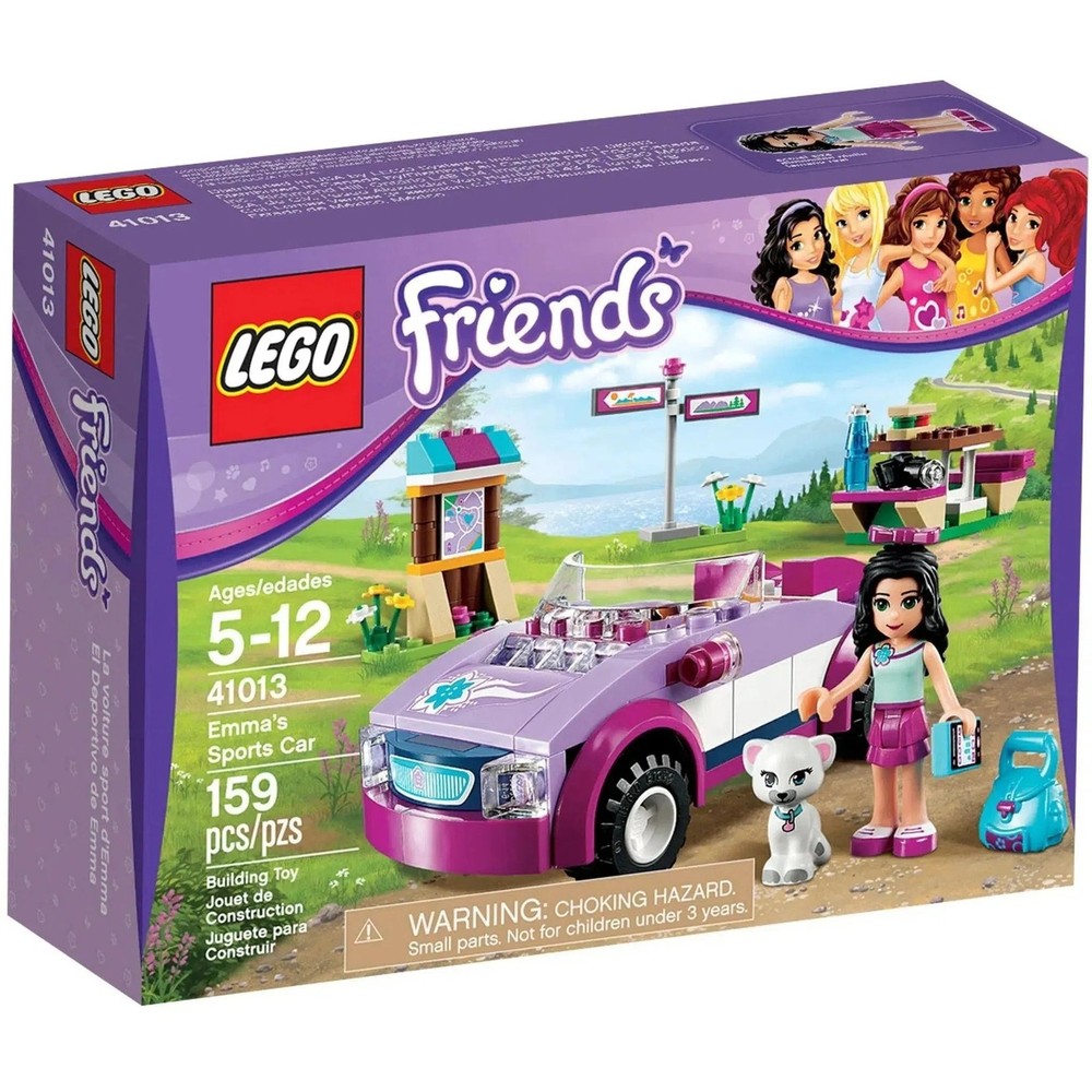 LEGO Friends Emma's Sports Car Building Kit Traffic Series 41013