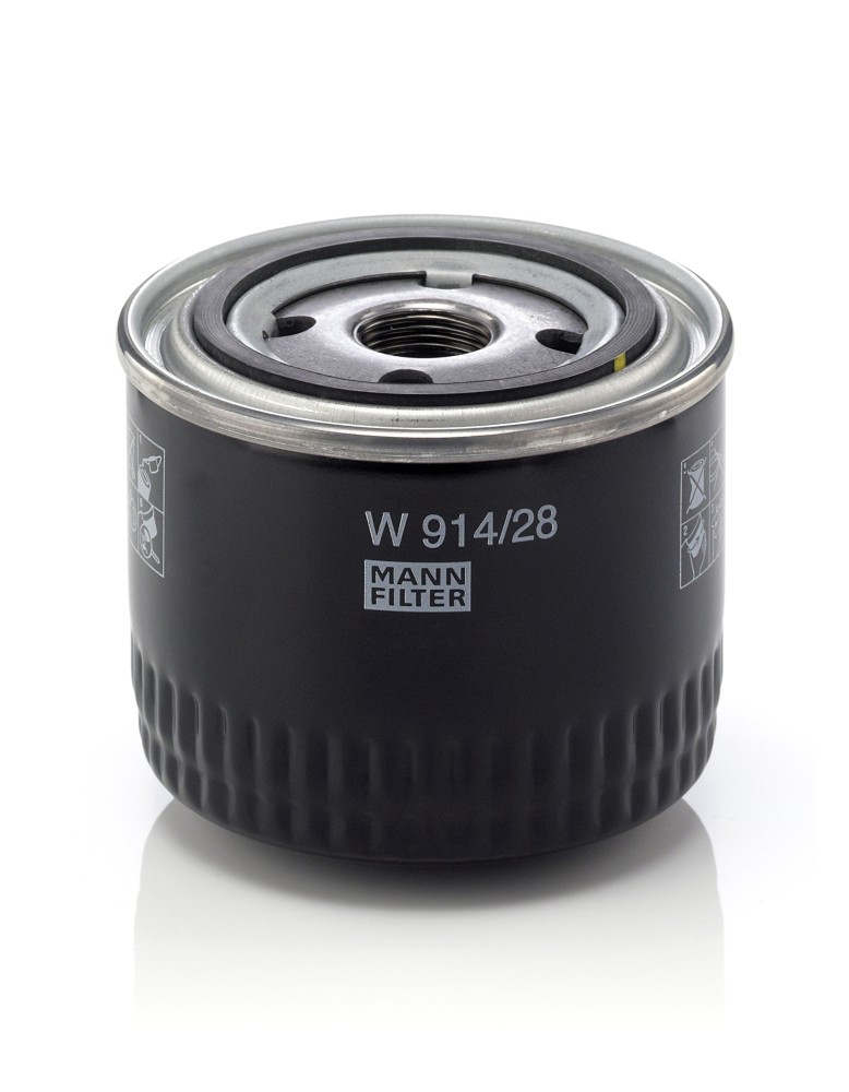 W 914/28 Mann filter oil filter for Fiat, Iveco, Karansan, UAZ, Yamaha