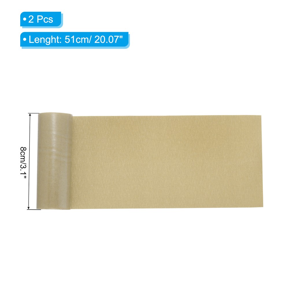 20 Iron-On Twill Fabric Repair Patches 3