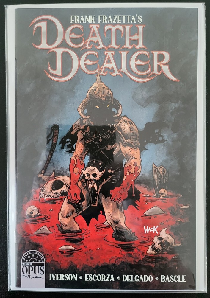 Frank Frazetta Death Dealer 9 C 1:5 Hack Incentive Variant NM Better
