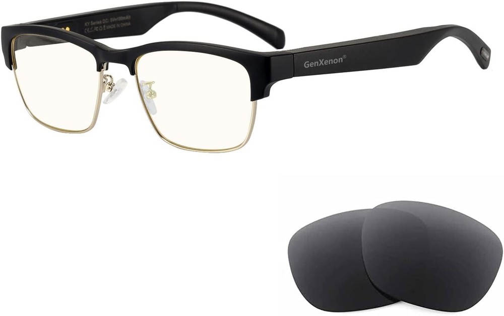 GenXenon Bluetooth Smart Glasses with Blue Light Protection for Men and Women