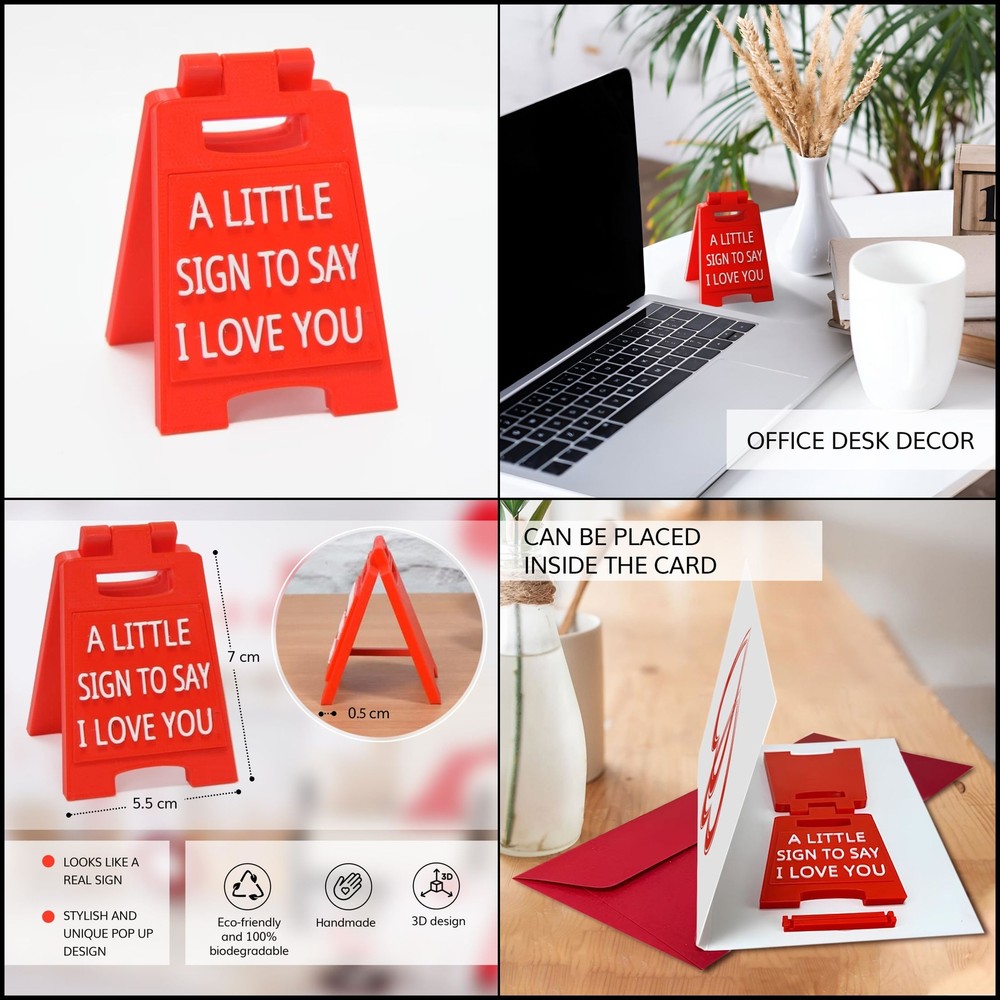 Romantic I Love You Sign - Perfect Valentine's Day Gift for Boyfriend-image