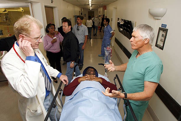 Ed Begley Jr Jimmie Walker Chad Everett at 2006 TV Land Awards Spo- Old Photo 6