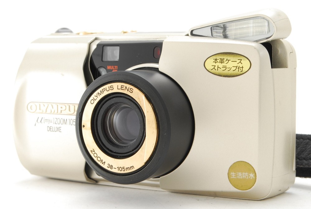 NEAR MINT Olympus mju Zoom 105 DELUXE 35mm Film Camera Japan