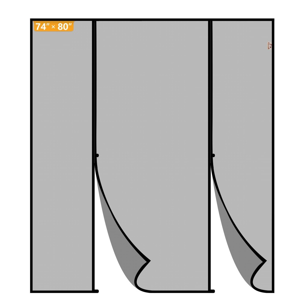 Magnetic Screen Door Fit Doors 74